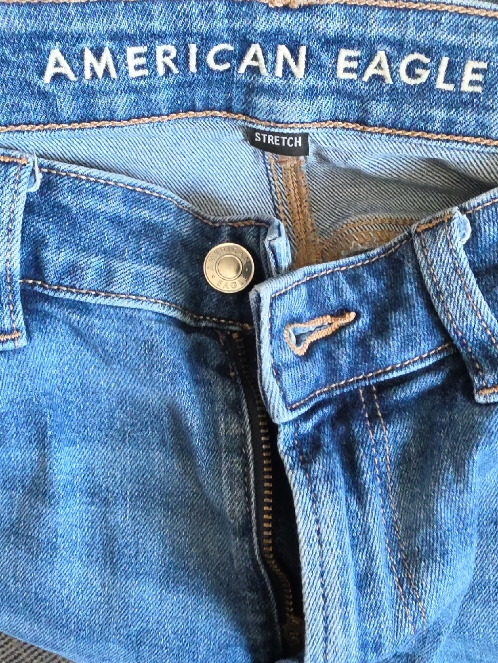 American Eagle Outfitters High-Rise Blue Stretch Women’s Jeans